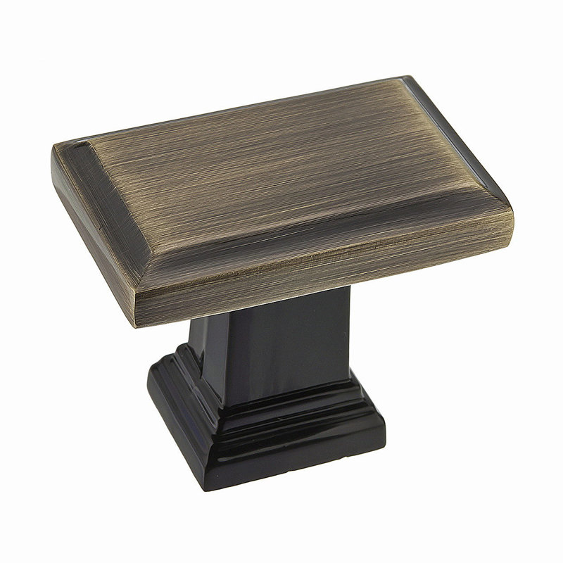 Expression Rectangle Knob, Antique English