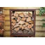 Hodr 50cm W Metal Log Rack