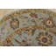 Tapis bleu nouvel âge en laine 5 pi x 5 pi Mynevere