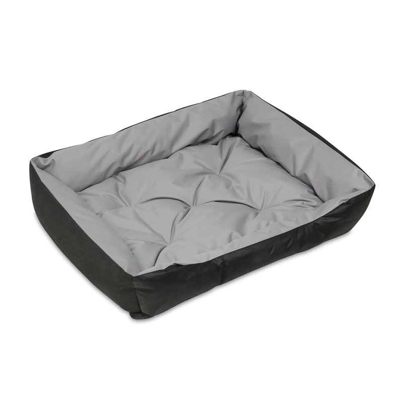 Torrence Pet Bed, Grey/Black