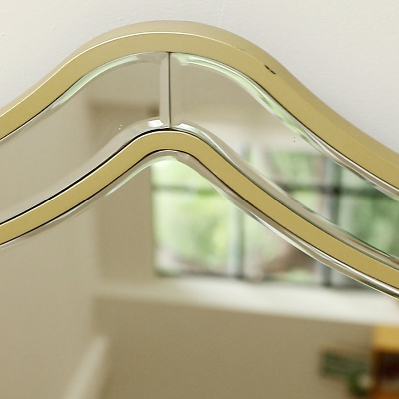 Jonuz Scalloped Wall Mirror
