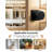 Probrico Square Panel Door Knob-128517379-128517380