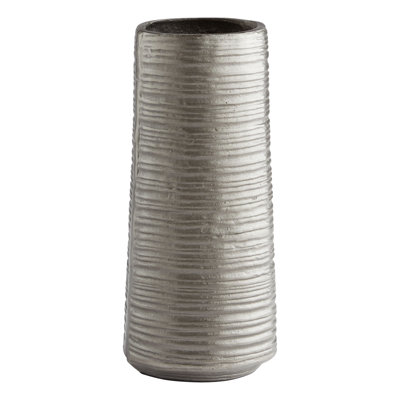 Vase de table en aluminium fait à la main Jasper