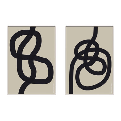 Bombay "Intertwined" 2-Piece Print Set
