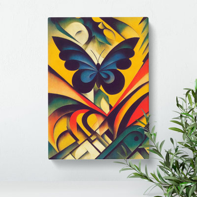 XC1022-1743X Curious Butterfly - Wrapped Canvas Print