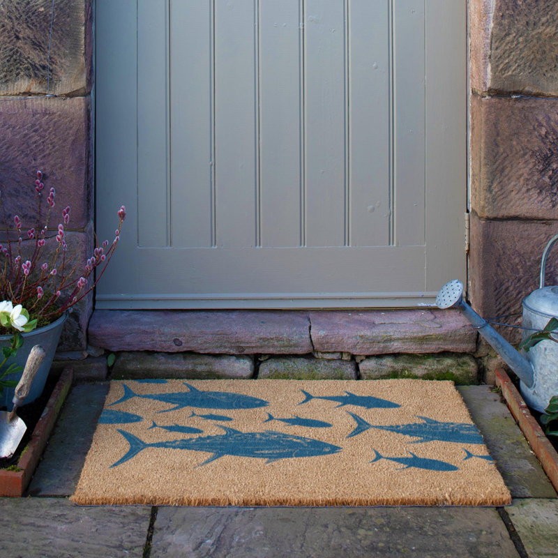 Johana Non-Slip Outdoor Doormat, Rectangle 90 x 60 cm