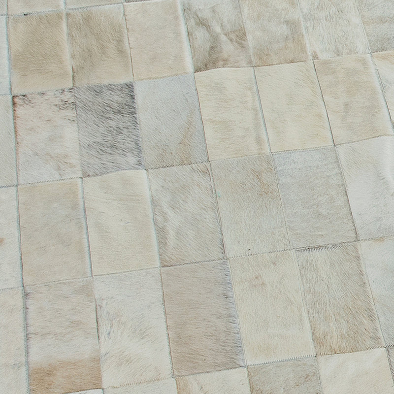 Daedalus Cowhide Geometric Indoor Rug, 10 x 14
