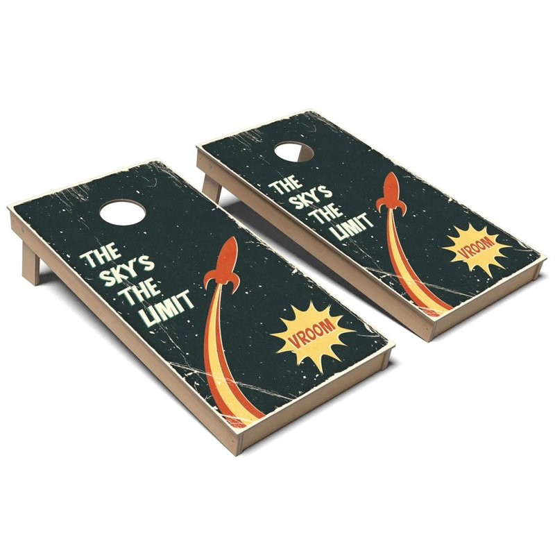 Ensemble de planches de cornhole composites toutes saisons, Ajouter des lumières DEL