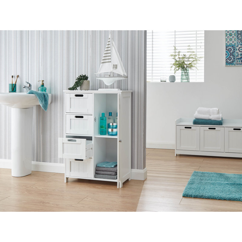 Caleigh Bathroom Cabinet, White