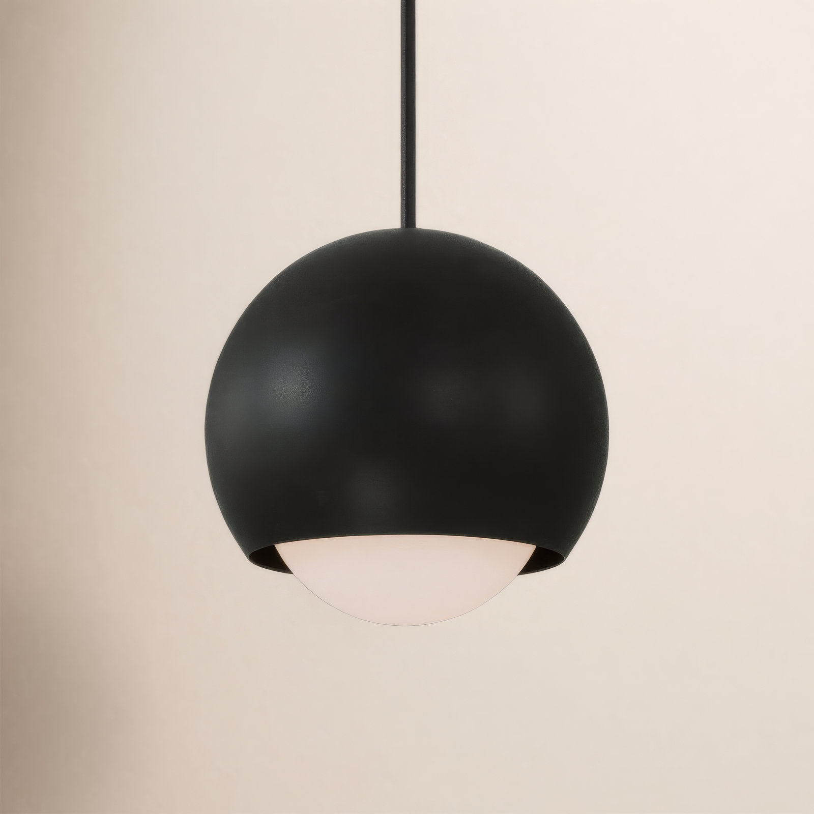 Dolby Single Light Glass Dimmable Pendant