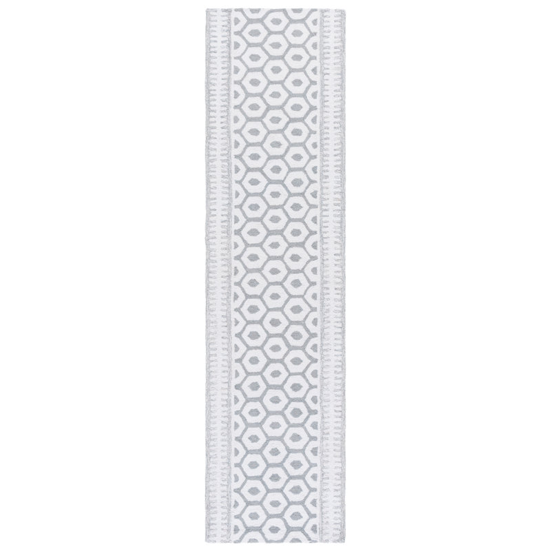 Helwart Hand Tufted Performance Rug, Runner 2'3" x 9'