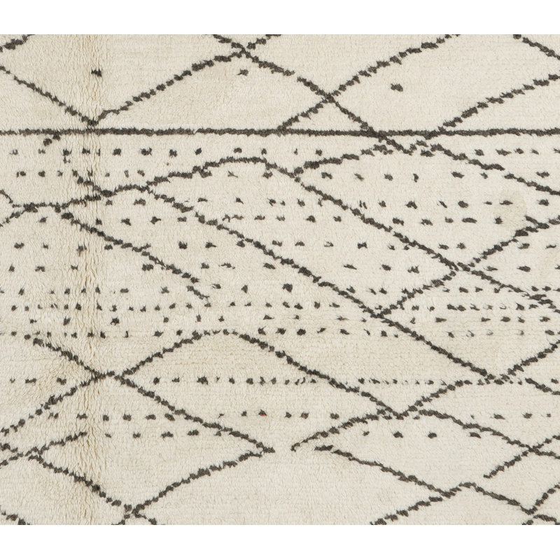 Tapis marocain moderne 100% laine Alezal