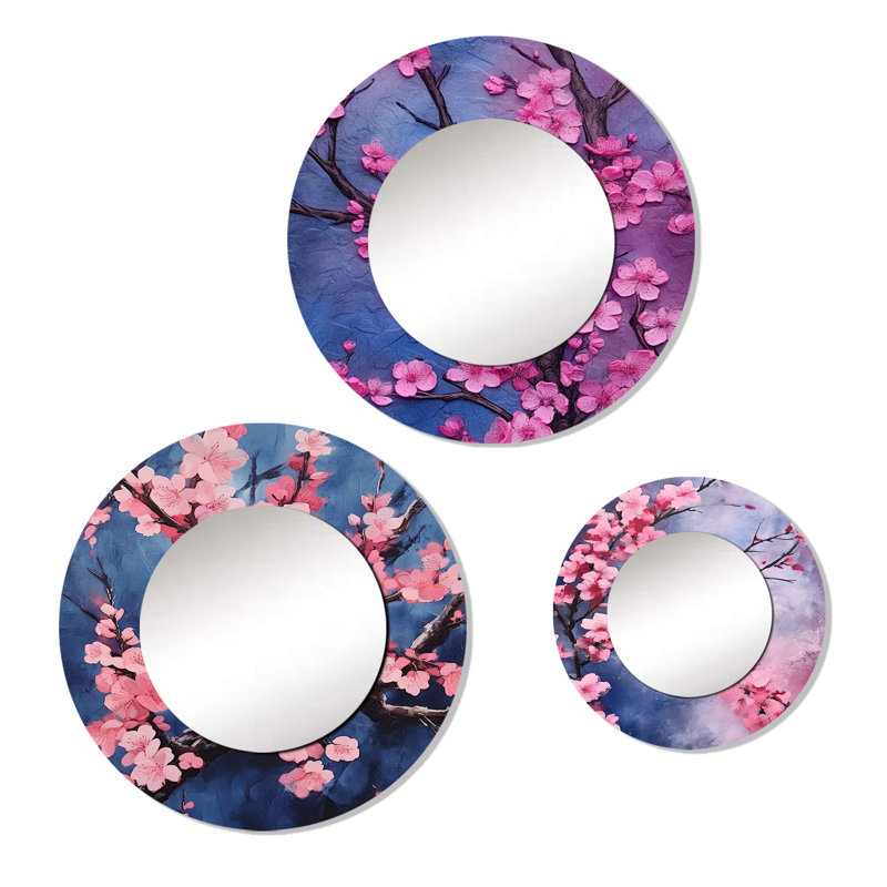 Loncala Metal Round Mirror