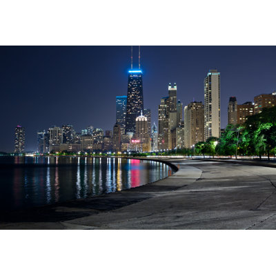Chicago Skyline - Wrapped Canvas Print