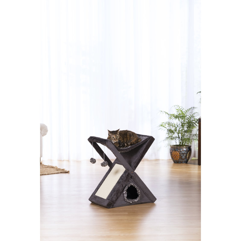 Maison pour chat Gaetana, Gris