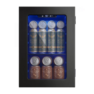 Simzlife 24 Cans (12 oz.) 0.6 Cubic Feet Beverage Refrigerator
