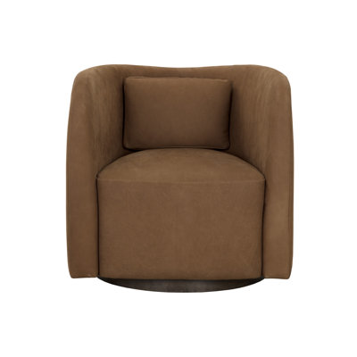 Upholstered Swivel Accent Chair