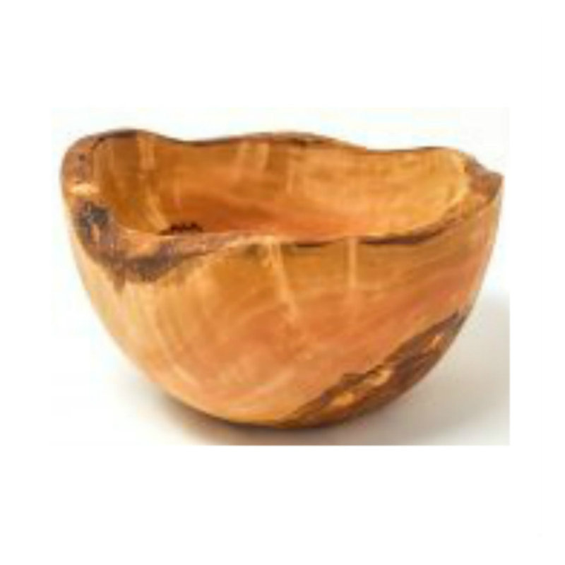 August Grove Fez Wood Sweet Bowl