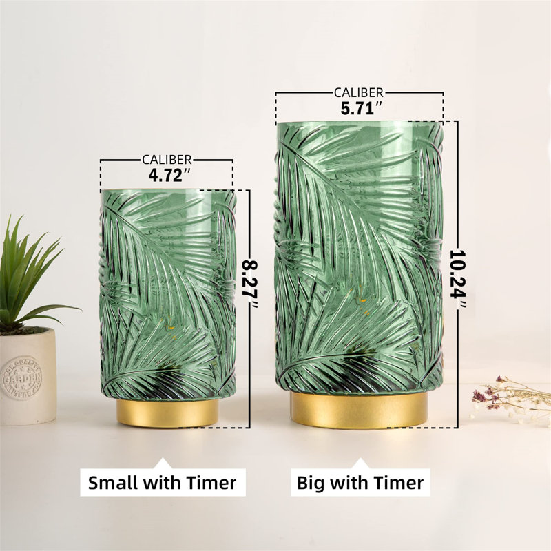 Erisnor Table Lamp, Green