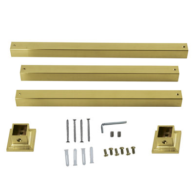 Support mural en laiton pour console Kingston Fauceture