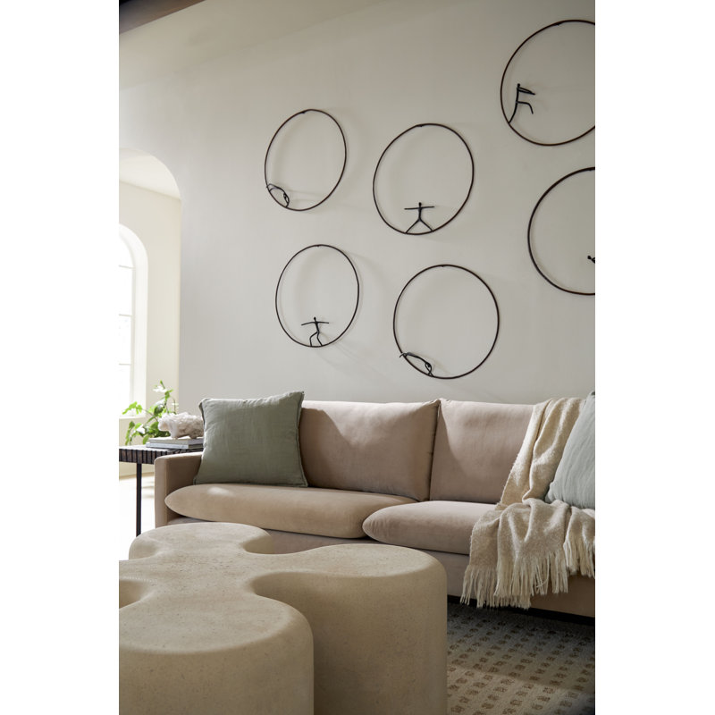Olympic Figure in Iron Ring Style D Wall Décor