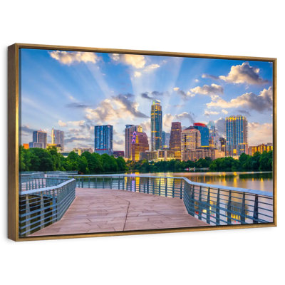 Austin Footbridge Skyline