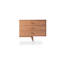 Gardner 3 Drawer Walnut and Birch Solid Wood Sideboard-390190276