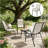 Outdoor Chairs Set Of 4,Stackable Chairs-788793847
