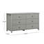 Commode 6 tiroirs Kiara-1860821594