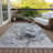 Alfonzo Washable Abstract Indoor / Outdoor Rug-758240220