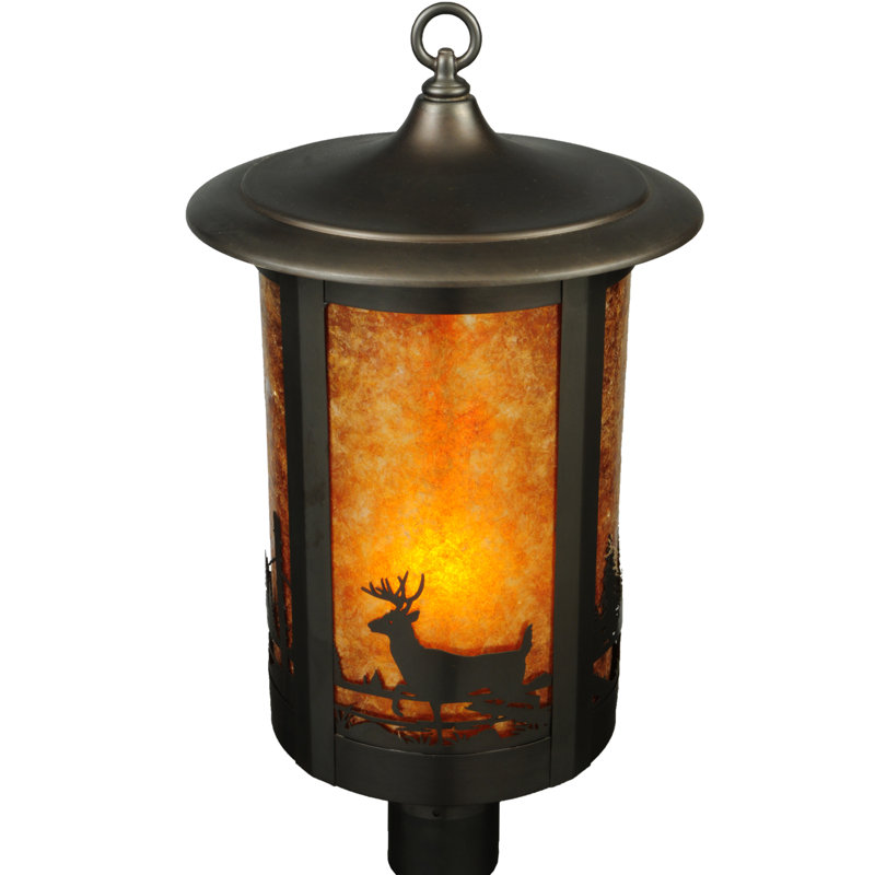 Rustic Lodge 1 - Light Lantern Head