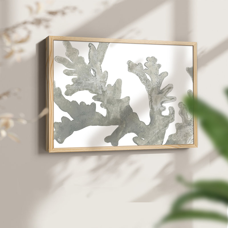 Stone Macro Coral II - Reproduction encadrée - Restickable, H 16 po x l 20 po, Naturel