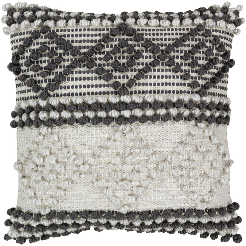Anders Accent Throw Pillow Cover, 18" x 18", No Fill