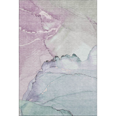 Premium Machine Washable Mayfield AMF1783 Modern Rug