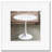 Round MDF Top Dining Table