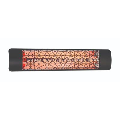 Eurofase Dual Element 39 Inch 4000 Watt Electric Patio Heater
