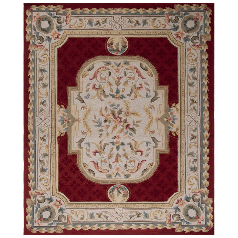 Alladin Hand Hooked Performance Oriental Rug, Rectangle 8' x 10'