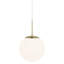 Grant 1 - Light Brass Dome Pendant-1721532885