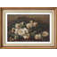 Fleur de jardin rétro, botanique floral blanc, impression sur papier-91356454-119460538