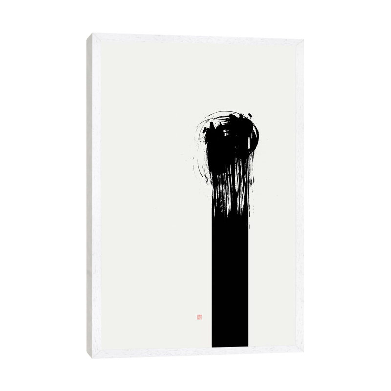 As One by Thoth Adan - Print on Canvas, 30.48 cm H x 45.72 cm W, White Framed