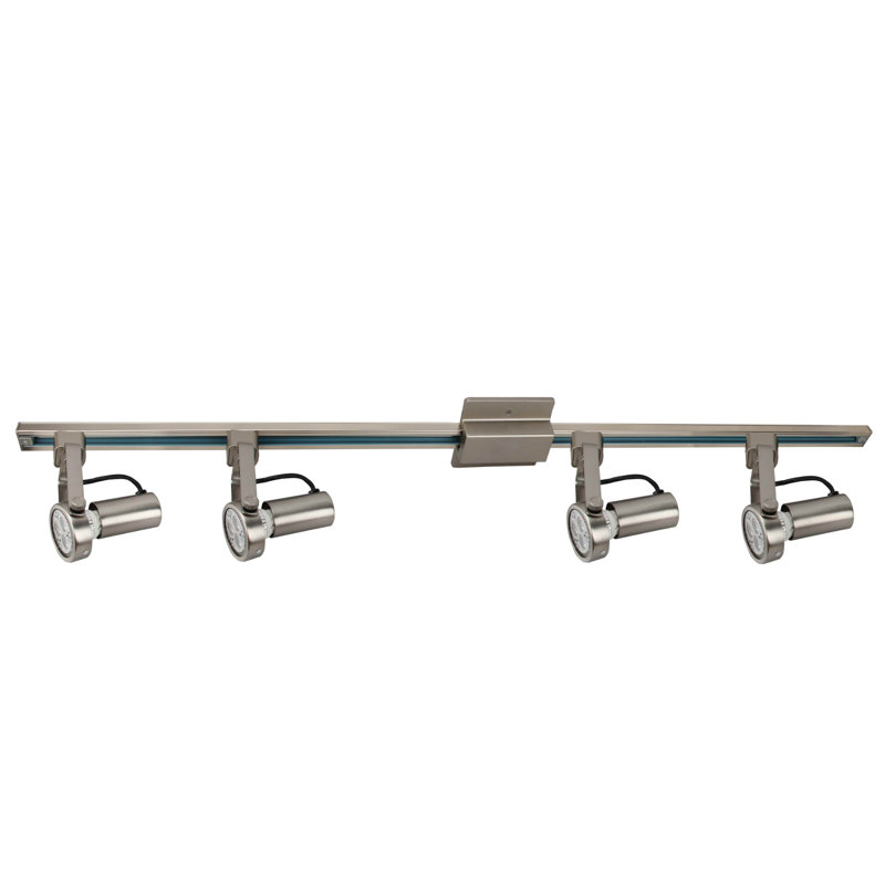 48.25'' 4 -Light Track Track Kit with Dimmable and Adjustable Head