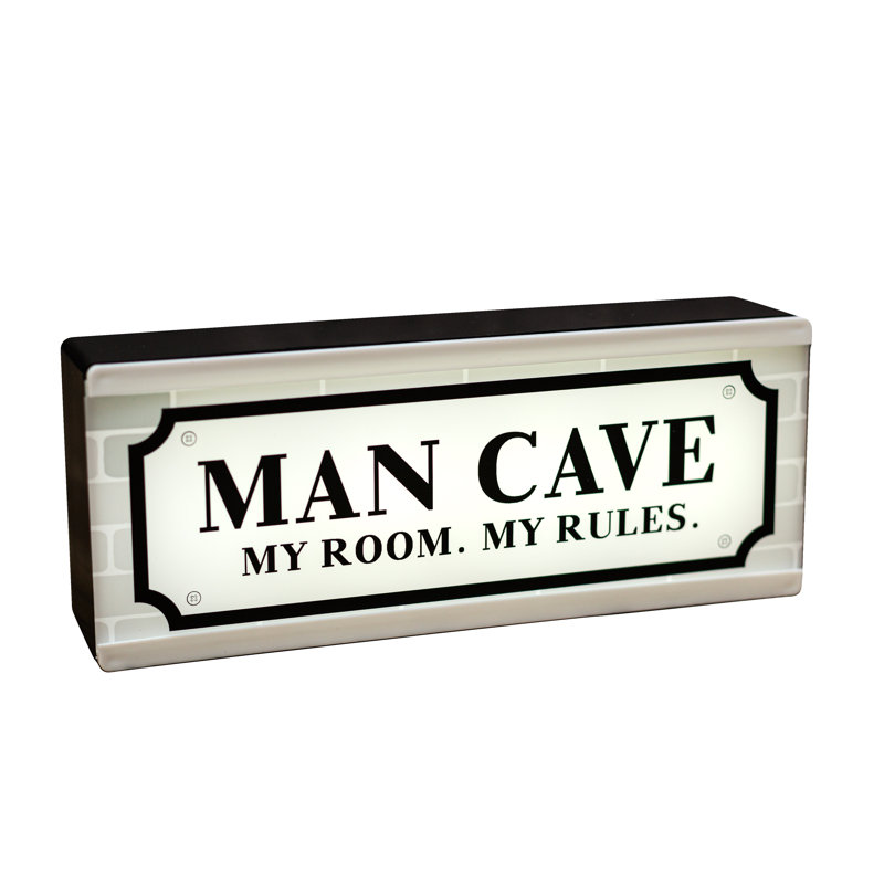 Light Up Room Sign Man Cave