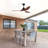 52" Modern Smart Ceiling Fan - Matte Black & Wood Grain, With Dimmable 3-Color LED Light (Memory Feature), Remote Control, Quiet Reversible DC Motor-286400063-286400061