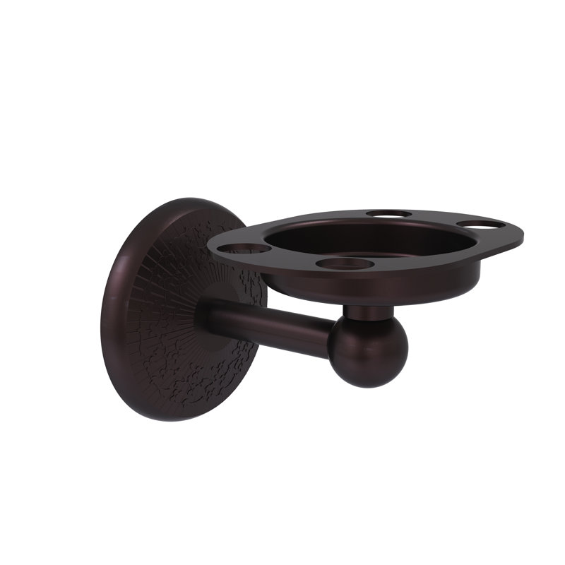 Porte-brosse à dents et gobelet Tilney, Bronze antique