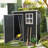5X3ft Resin Outdoor Storage Shed Kit-Perfect To Store Patio Furniture-108963573-108963574