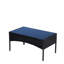 Ensemble de 4 chaises de patio rembourrées beiges pour un coin agréable