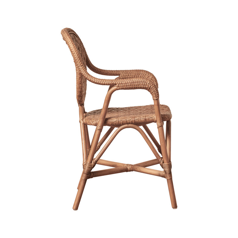 Portofino Arm Chair, Brown, Brown