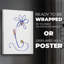 Fleurs flottantes II - impression sur toile seulement - non encadrée-302443646