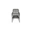 Rizal Loungechair Alumnium - Black /