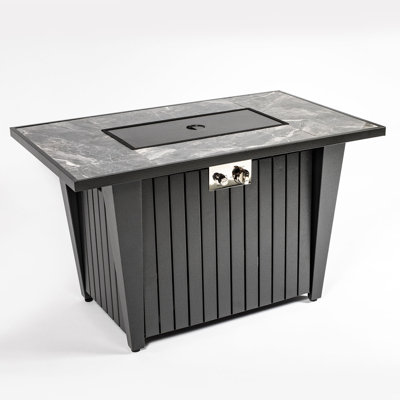 Ghag Modern Steel Fire Pit Table